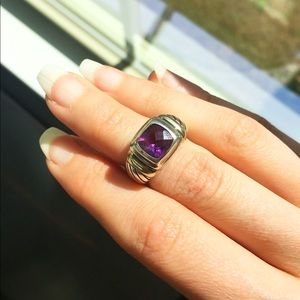 David Yurman amethyst size 6 ring